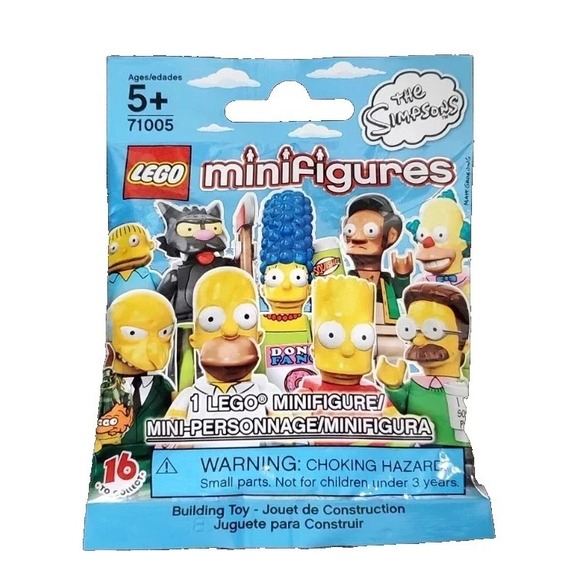Lego Other - LEGO The Simpsons Series 1 Collectible Minifigure 71005 | Mystery Figure Sealed